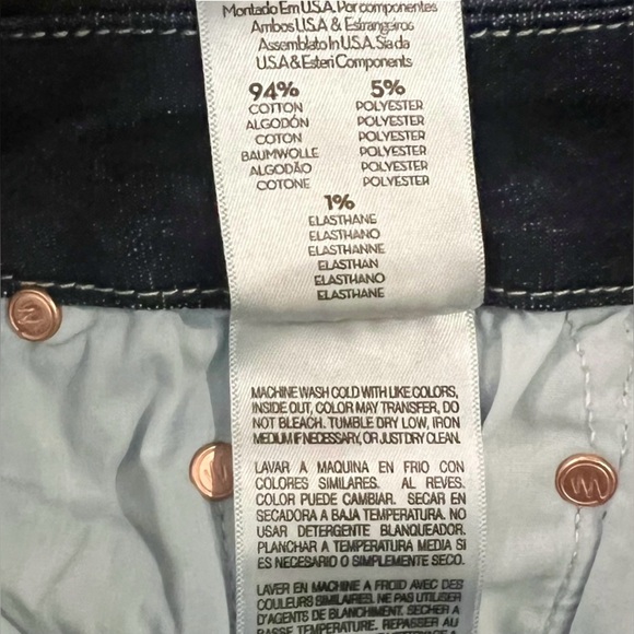 MOTHER The Roller Sneak Jean, Size 27, NWT - Picture 10 of 15